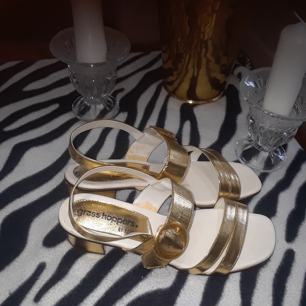 Gold Sandals - Picture 3 of 4